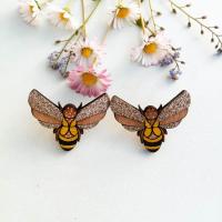 Boucles d oreilles abeilles