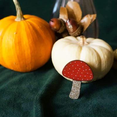 Broche champignon