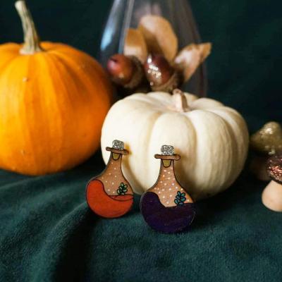 Broche fiole