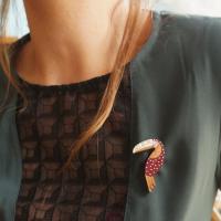 Broche toucan toco 1