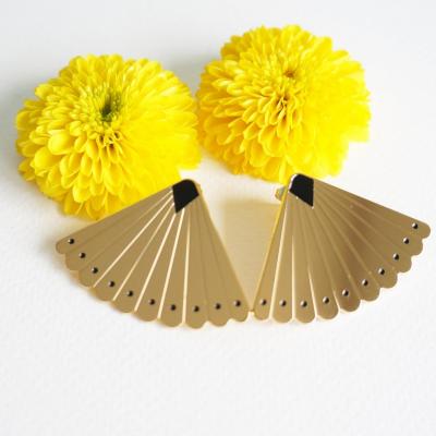 Maxi Boucles d'oreilles Paon