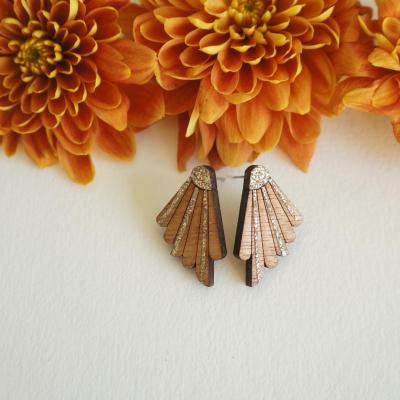 Boucles d'oreilles plumes